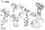 Bosch 3 603 J54 000 Psr 10,8 Li Cordless Drill Driver 10.8 V / Eu Spare Parts